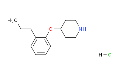 CAS No. 1219960-82-3, 4-(2-Propylphenoxy)piperidine hydrochloride