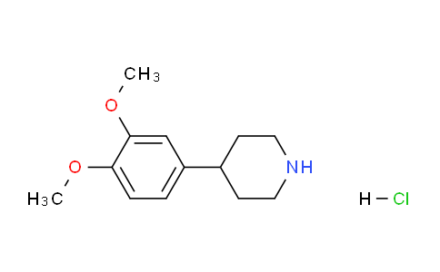 CAS No. 121278-33-9, 4-(3,4-Dimethoxyphenyl)piperidine hydrochloride