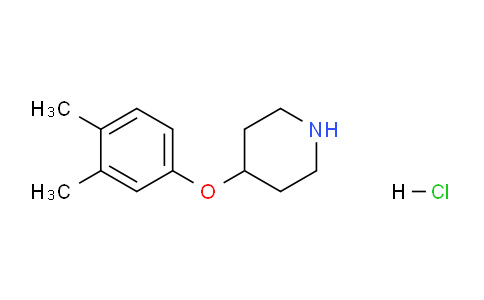CAS No. 1170242-76-8, 4-(3,4-Dimethylphenoxy)piperidine hydrochloride