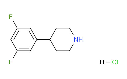 CAS No. 1004618-89-6, 4-(3,5-Difluorophenyl)piperidine hydrochloride