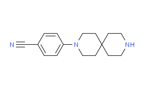 CAS No. 352445-68-2, 4-(3,9-Diazaspiro[5.5]undecan-3-yl)benzonitrile