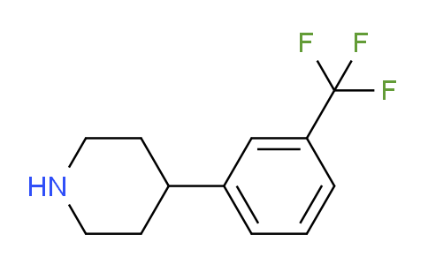 CAS No. 32860-17-6, 4-(3-(Trifluoromethyl)phenyl)piperidine