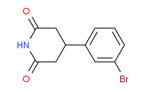 CAS No. 351534-35-5, 4-(3-Bromophenyl)piperidine-2,6-dione