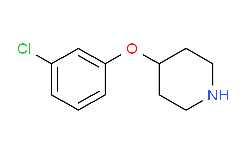 CAS No. 97840-40-9, 4-(3-Chlorophenoxy)piperidine