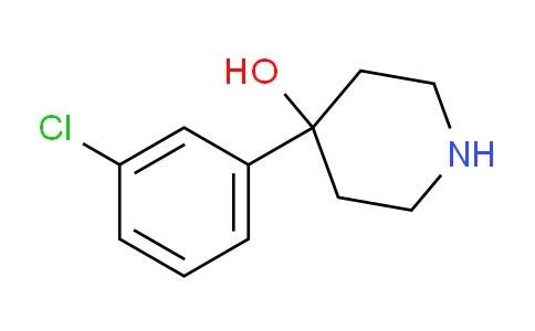 CAS No. 70558-16-6, 4-(3-Chlorophenyl)piperidin-4-ol