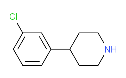 CAS No. 99329-53-0, 4-(3-Chlorophenyl)piperidine