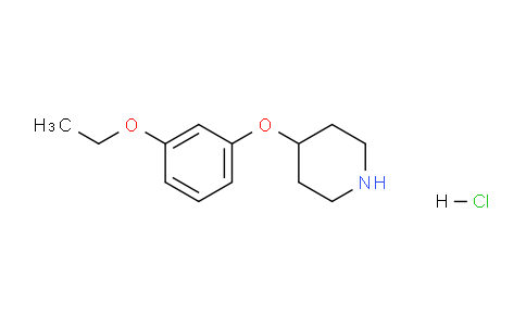 CAS No. 1185298-97-8, 4-(3-Ethoxyphenoxy)piperidine hydrochloride