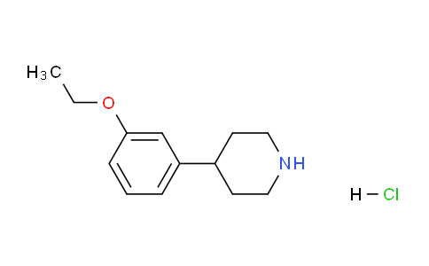CAS No. 1286531-22-3, 4-(3-Ethoxyphenyl)piperidine hydrochloride