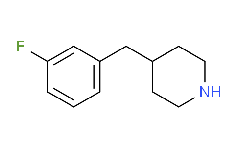CAS No. 202126-85-0, 4-(3-Fluorobenzyl)piperidine