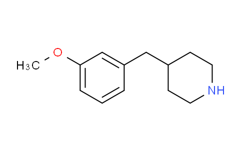 CAS No. 150019-61-7, 4-(3-Methoxybenzyl)piperidine