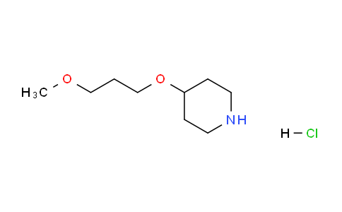 CAS No. 800402-19-1, 4-(3-Methoxypropoxy)piperidine hydrochloride