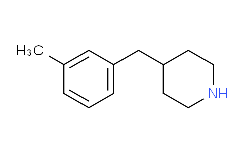 CAS No. 496056-53-2, 4-(3-Methylbenzyl)piperidine