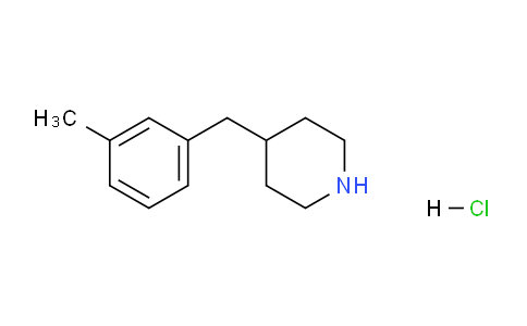 CAS No. 1170931-79-9, 4-(3-Methylbenzyl)piperidine hydrochloride