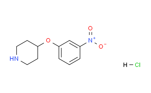 CAS No. 125043-83-6, 4-(3-Nitrophenoxy)piperidine hydrochloride