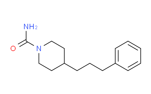 CAS No. 865075-32-7, 4-(3-Phenylpropyl)piperidine-1-carboxamide