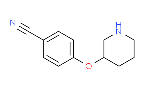 CAS No. 902837-34-7, 4-(3-Piperidinyloxy)benzonitrile
