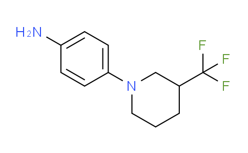 CAS No. 1395030-70-2, 4-(3-Trifluoromethyl-piperidin-1-yl)-aniline