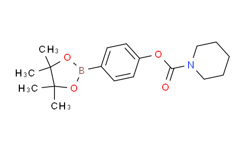 CAS No. 913836-28-9, 4-(4,4,5,5-Tetramethyl-1,3,2-dioxaborolan-2-yl)phenyl piperidine-1-carboxylate