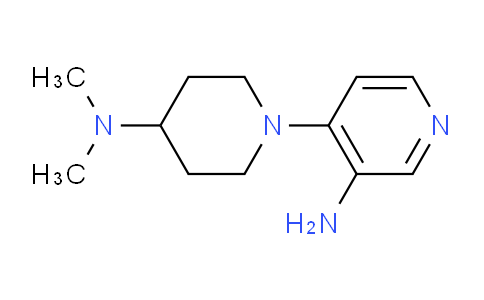 CAS No. 1052705-55-1, 4-(4-(Dimethylamino)piperidin-1-yl)pyridin-3-amine