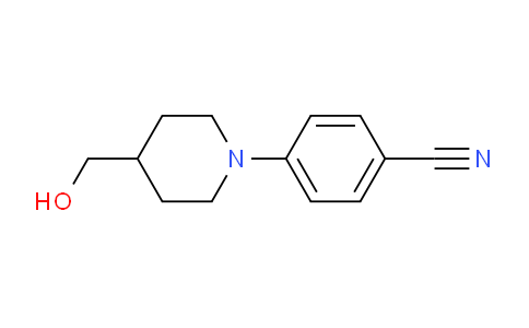 CAS No. 162997-46-8, 4-(4-(Hydroxymethyl)piperidin-1-yl)benzonitrile