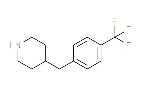 CAS No. 192990-03-7, 4-(4-(Trifluoromethyl)benzyl)piperidine