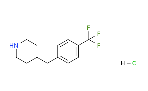 CAS No. 193357-81-2, 4-(4-(Trifluoromethyl)benzyl)piperidine hydrochloride