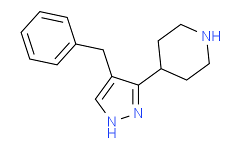 CAS No. 676552-14-0, 4-(4-Benzyl-1H-pyrazol-3-yl)piperidine