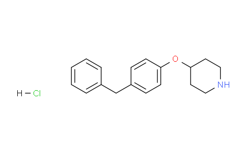 CAS No. 1185303-07-4, 4-(4-Benzylphenoxy)piperidine hydrochloride
