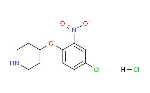 CAS No. 1220020-85-8, 4-(4-Chloro-2-nitrophenoxy)piperidine hydrochloride
