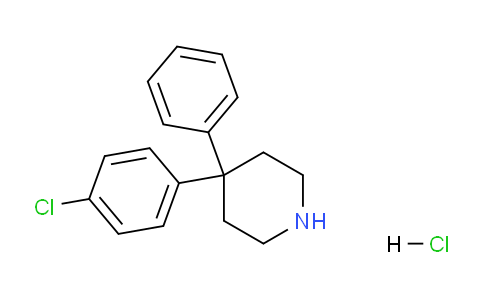 CAS No. 1171660-10-8, 4-(4-Chlorophenyl)-4-phenylpiperidine hydrochloride