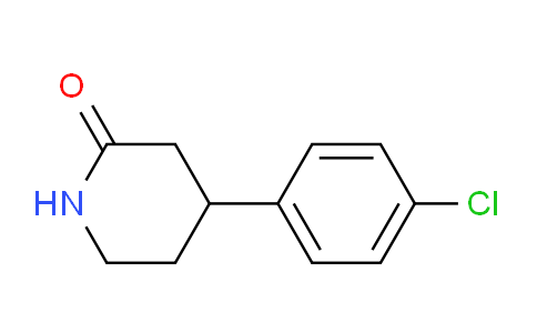 CAS No. 1260770-82-8, 4-(4-Chlorophenyl)piperidin-2-one