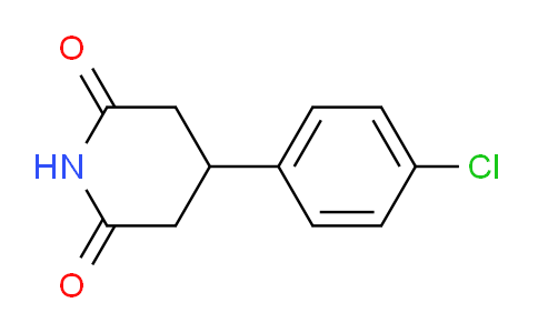 CAS No. 84803-46-3, 4-(4-Chlorophenyl)piperidine-2,6-dione
