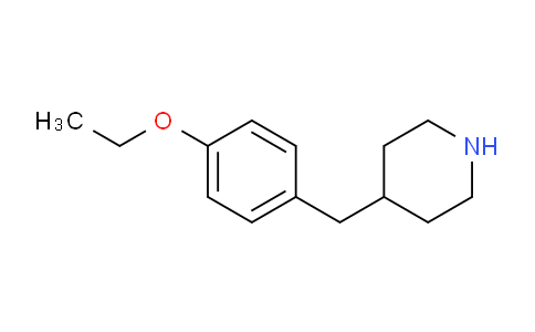 CAS No. 893754-76-2, 4-(4-Ethoxybenzyl)piperidine