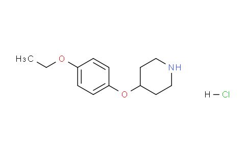 CAS No. 1185303-15-4, 4-(4-Ethoxyphenoxy)piperidine hydrochloride