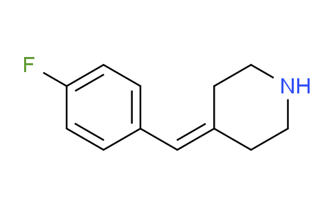 CAS No. 661452-53-5, 4-(4-Fluorobenzylidene)piperidine