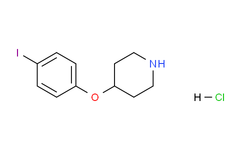 CAS No. 1220019-83-9, 4-(4-Iodophenoxy)piperidine hydrochloride