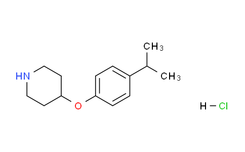 CAS No. 1173079-45-2, 4-(4-Isopropylphenoxy)piperidine hydrochloride