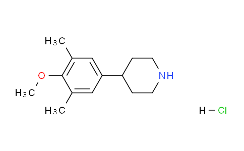 CAS No. 1185028-29-8, 4-(4-Methoxy-3,5-dimethylphenyl)piperidine hydrochloride