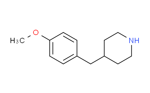 CAS No. 37581-26-3, 4-(4-Methoxybenzyl)piperidine