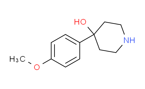 CAS No. 50329-87-8, 4-(4-Methoxyphenyl)piperidin-4-ol