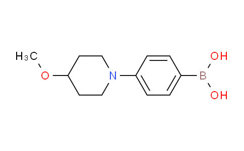 CAS No. 1228182-84-0, 4-(4-Methoxypiperidin-1-yl)phenylboronic acid