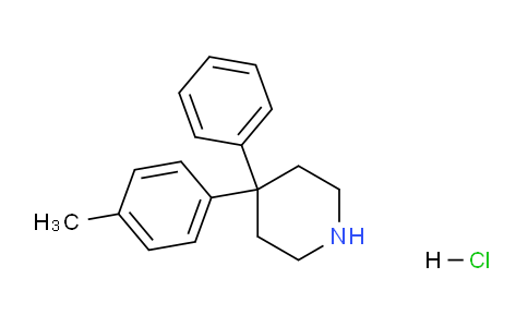 CAS No. 1170054-34-8, 4-(4-Methylphenyl)-4-Phenylpiperidine Hydrochloride