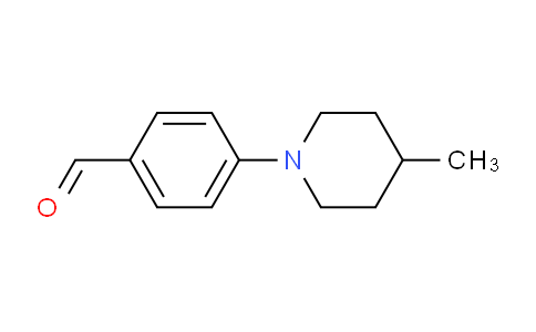 CAS No. 85872-85-1, 4-(4-Methylpiperidin-1-yl)benzaldehyde
