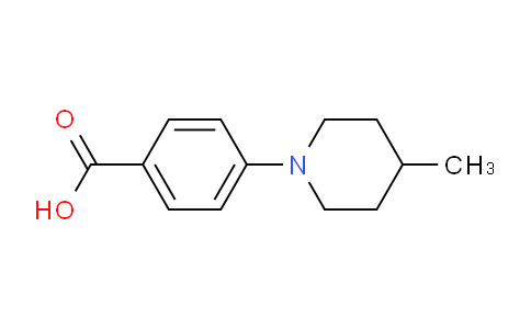 CAS No. 97096-92-9, 4-(4-Methylpiperidin-1-yl)benzoic acid