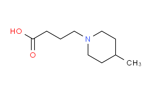 CAS No. 775248-47-0, 4-(4-Methylpiperidin-1-yl)butanoic acid