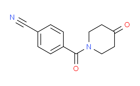 CAS No. 268730-72-9, 4-(4-Oxopiperidine-1-carbonyl)benzonitrile