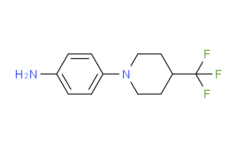 CAS No. 1266330-17-9, 4-(4-Trifluoromethyl-piperidin-1-yl)-aniline