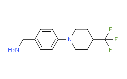 CAS No. 1416351-77-3, 4-(4-Trifluoromethyl-piperidin-1-yl)-benzylamine