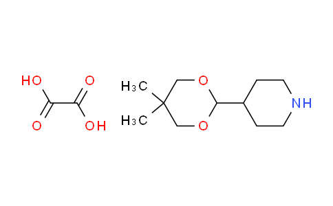 MC638347 | 423768-60-9 | 4-(5,5-Dimethyl-1,3-dioxan-2-yl)piperidine oxalate