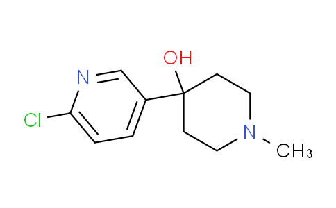 CAS No. 259522-22-0, 4-(6-Chloropyridin-3-yl)-1-methylpiperidin-4-ol